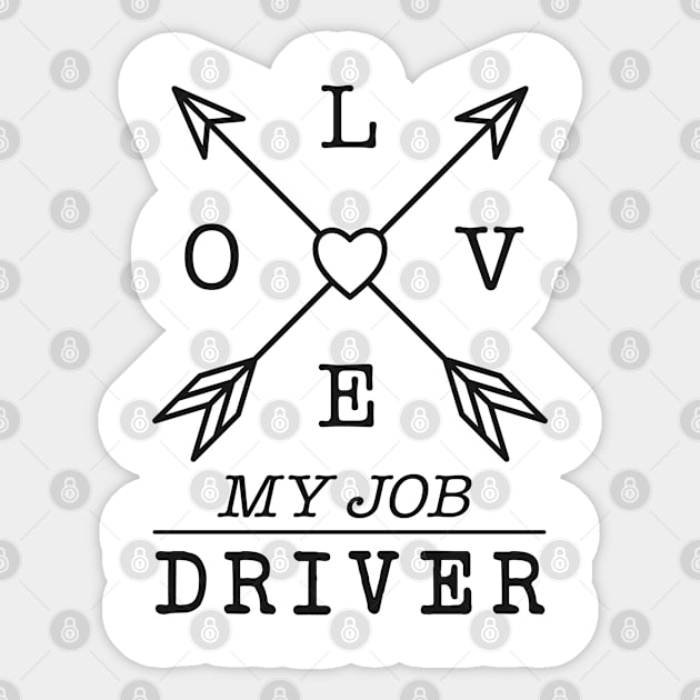 Driver profession Sticker by SerenityByAlex